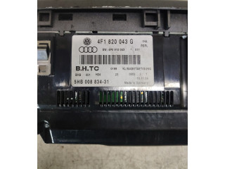 Блок управления климат-контролем 4F1820043G   Audi A6 S6 C6 4F