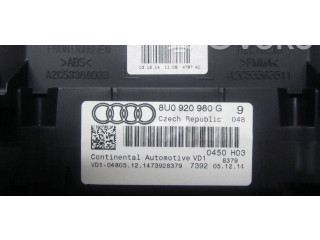 Панель приборов 8U0920980G Audi Q3 8U