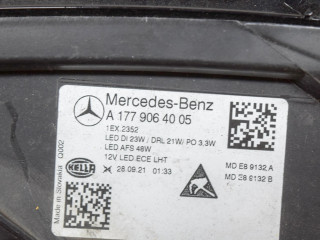 Přední světlo pravé MDE89132B, A2139002834 Mercedes-Benz A W177 2021