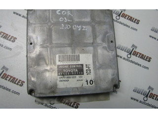 Řídící jednotka 89666-02110   Toyota Corolla E120 E130 2001