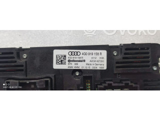 Блок управления климат-контролем 4G0919158R, 4G0919158   Audi A6 S6 C7 4G