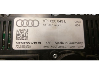 Блок управления климат-контролем 8T1820043L, 8T1820043L   Audi A5 8T 8F