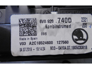 Панель приборов Skoda Fabia Mk3 (NJ)