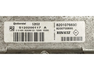 Комплект блоков управления 8201076690, 8201076690   Renault Twingo I