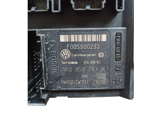 Передний двигатель механизма для подъема окон Volkswagen Jetta V 2005 - 2010 года 1K5837401AJ, 1K0959793M