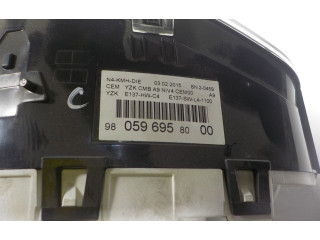 Спидометр (приборный щиток) 9805407380, 9805969580 Peugeot 2008 I