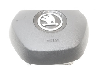 Подушка безопасности водителя 5E3880201S Skoda Octavia Mk4
