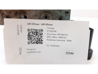 Блок АБС 9656419780, LY34K01M80   Citroen  C5  2005-2008 года