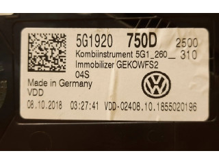 Панель приборов 5G1920750D, 5G1920750D Volkswagen Golf VII