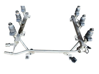 Топливная рампа 078133681AJ, 078133551AC   Audi A6 S6 C5 4B   для двигателя AGA