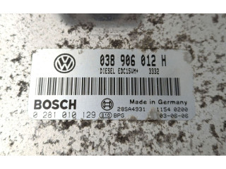 Комплект блоков управления 0281010129, 038906012H   Skoda Octavia Mk1 (1U)