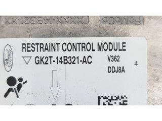 Блок подушек безопасности GK2T14B321AC, 23FEB2017 Ford Transit Custom