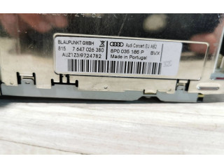 Радио/ проигрыватель CD/DVD / навигация 8P0035192D, 7612002045 Audi A3 S3 A3 Sportback 8P