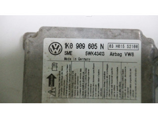 Блок подушек безопасности 1K0909605N, 1K0909605N Volkswagen Golf Plus