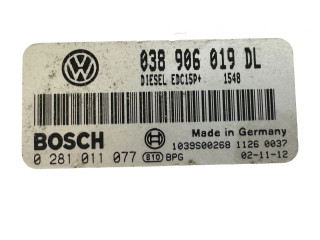 Блок управления двигателя 038906019DL, 1039S00268 Skoda Octavia Mk1 (1U)