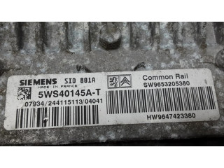 Řídící jednotka 5WS40145AT, SW9653205380   Peugeot 307 2003