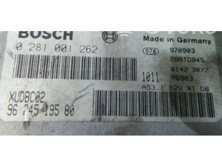 Блок управления двигателя 0281001262, 1710044 Citroen Xantia