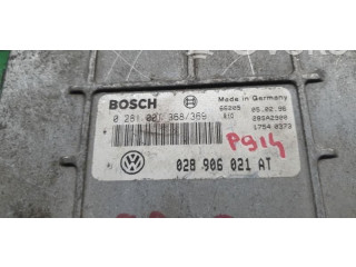 Блок управления двигателем Блок управления 0281001368, 028906021AT Volkswagen Golf III