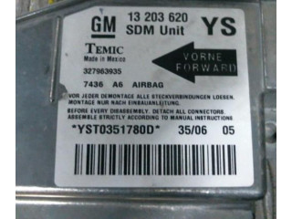 Блок подушек безопасности Opel Meriva A