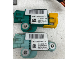 Блок подушек безопасности 327963935, 13158713 Opel Meriva A