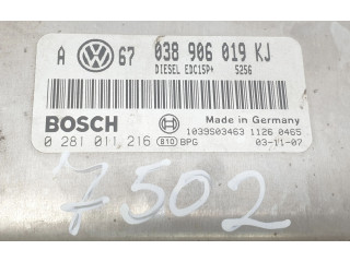 Řídící jednotka 038906019KJ, 038906019KJ Seat Toledo II (1M) 2003