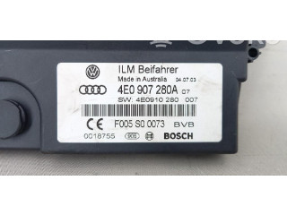 Pojistková skříňka NBA015003042006, 4E0907280A Audi A8 S8 D3 4E 2002