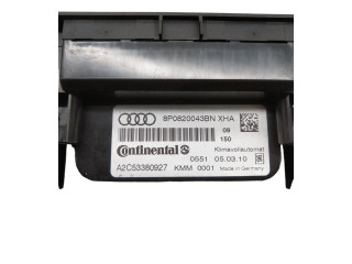 Блок управления климат-контролем 8P0820043BNXHA Audi A3 S3 8P