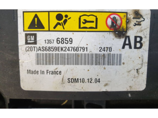 Блок подушек безопасности 13576859, AS6859EK24760791 Opel Meriva B