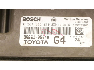 Řídící jednotka 89661-05G40, 0281033210 Toyota Avensis T270 2016