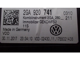 Přístrojová deska Volkswagen T-Roc 2018 2GA920741