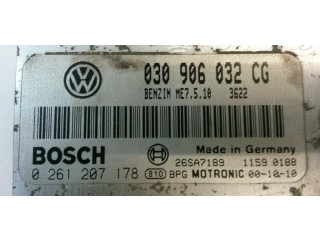 Řídící jednotka 030906032CG, 0261207178 Volkswagen Polo III 6N 6N2 6NF 2000