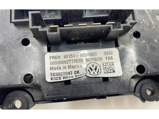 Блок управления климат-контролем 5C0820047CK, 901519030007 Volkswagen Jetta VI