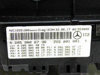 Přístrojová deska  Mercedes-Benz GLC X253 C253 2017 A2059006736  