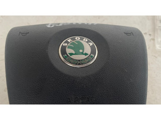 Подушка безопасности водителя 5J0880201D, 61954050C   Skoda Fabia Mk2 (5J)