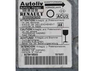 Блок управления двигателя 8200058365D, 550546900   Renault Twingo I