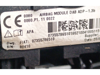 Подушка безопасности водителя 07355786510, 0080P1110022 Fiat 500L