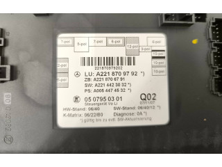 Блок управления дверью     A2218709792, A0054474532    Mercedes-Benz S AMG W221 
