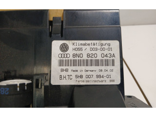 Блок управления климат-контролем D030001, 8N0820043A   Audi TT Mk1