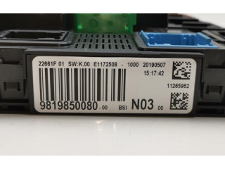 Блок предохранителей 9819850080   Peugeot 2008 I    