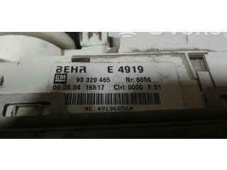 Модуль блока управления кондиционером 93329465   Opel Meriva A