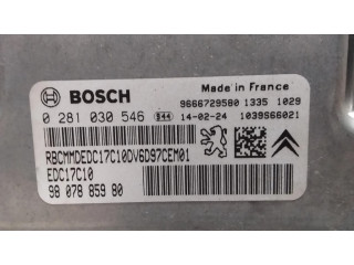 Řídící jednotka 9666729580, 0281030546 Citroen Berlingo 2014
