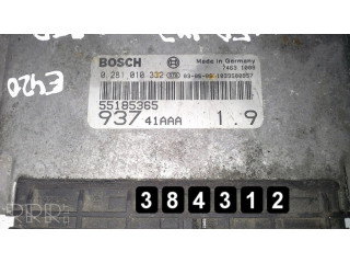 Блок управления двигателя 55185365 Alfa Romeo 147