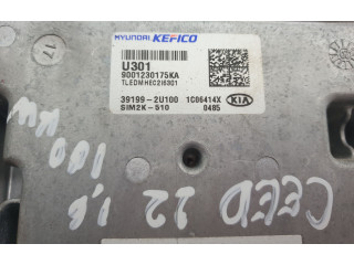 Блок управления двигателя 391992U100, 9001230175KA   KIA Ceed