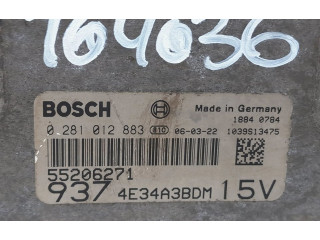 Блок управления двигателя 55206271, 164036 Alfa Romeo GT