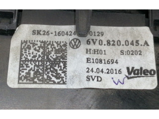 Модуль блока управления кондиционером 6V0820045A, E1081694   Skoda Fabia Mk3 (NJ)