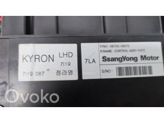 Блок управления климат-контролем 6870009070, 7119087 SsangYong Kyron