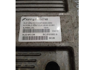 Блок управления двигателем Блок управления 735498657 Opel Combo D