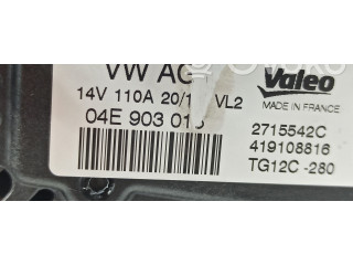 Генератор 04E903015, 04E903015G   Skoda Fabia Mk3 (NJ)      