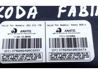 Блок управления 5Q0959435A, 5ZA010176 Skoda Fabia Mk3 (NJ)