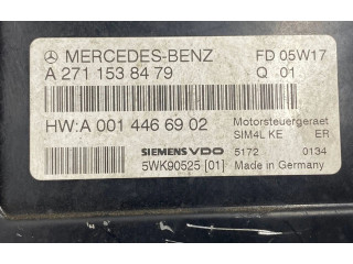 Řídící jednotka 5WK90525, A2711538479   Mercedes-Benz C W203 2005